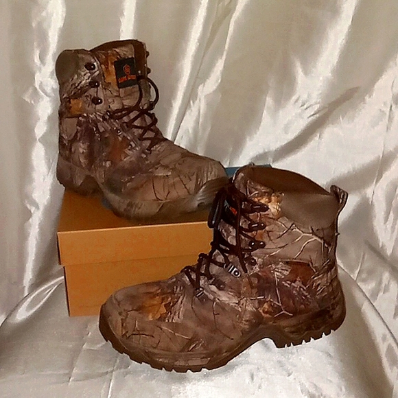 Game Winner Realtree Camo men's sz 10 hunting/ hiking boots - Picture 1 of 7